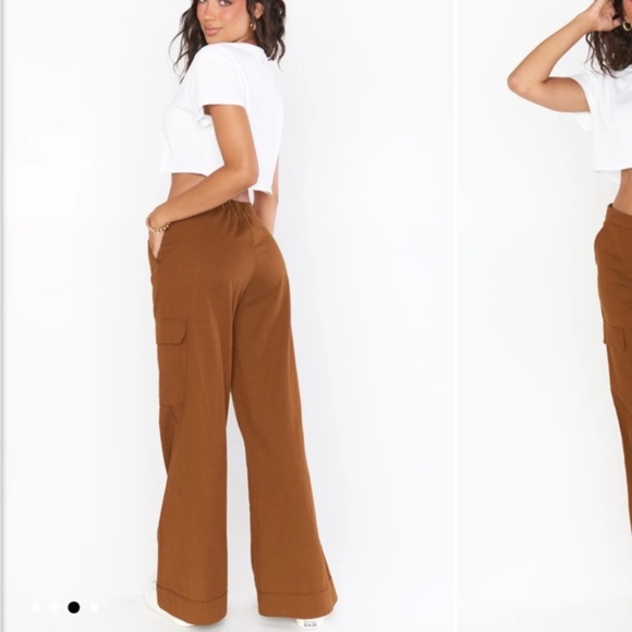 Show Me Your MuMu Courtright Cargo Pants size small New - Picture 2 of 8